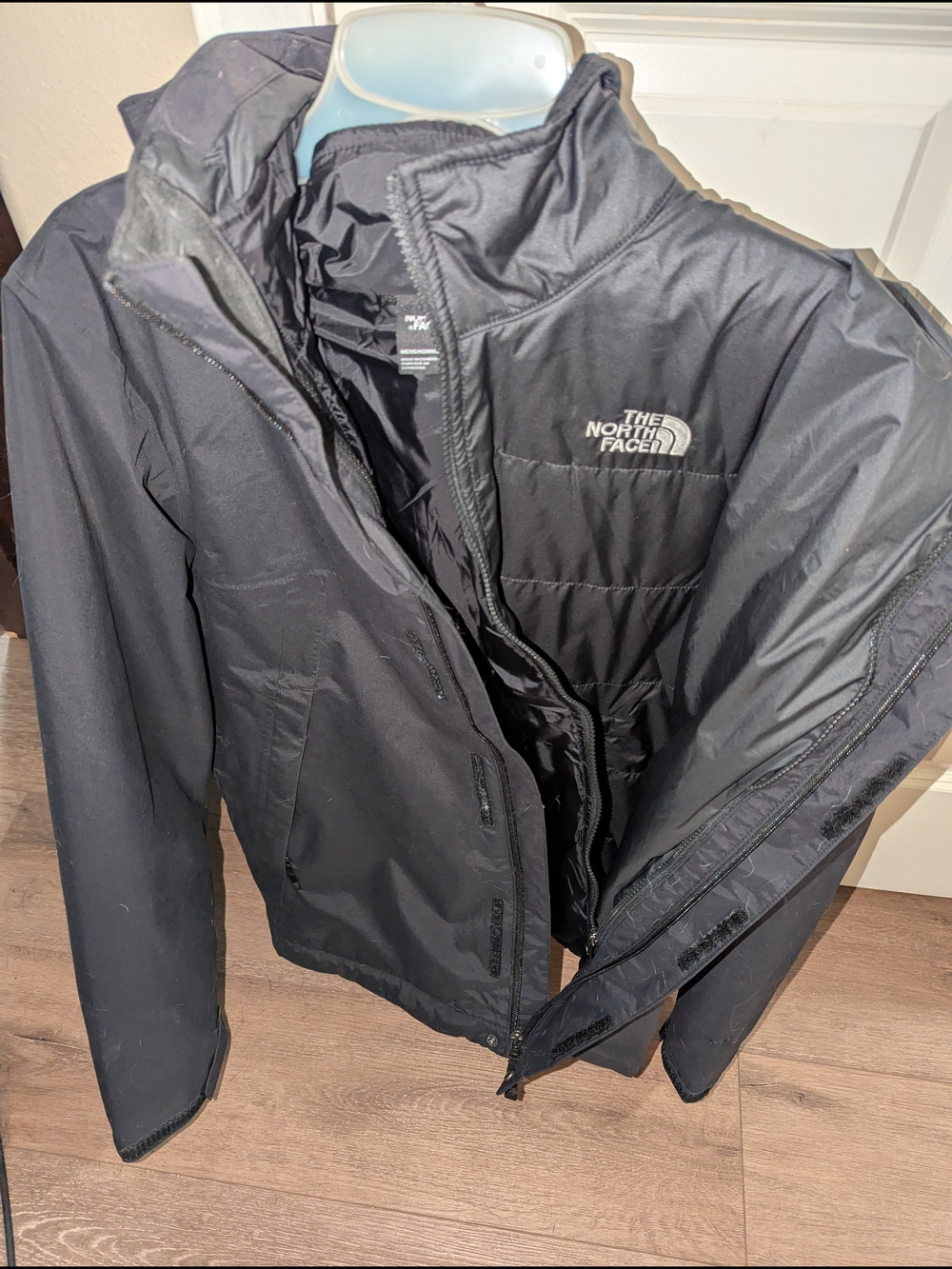 The North Face Men's Medium Black Lone peak Triclimate 2 jacket